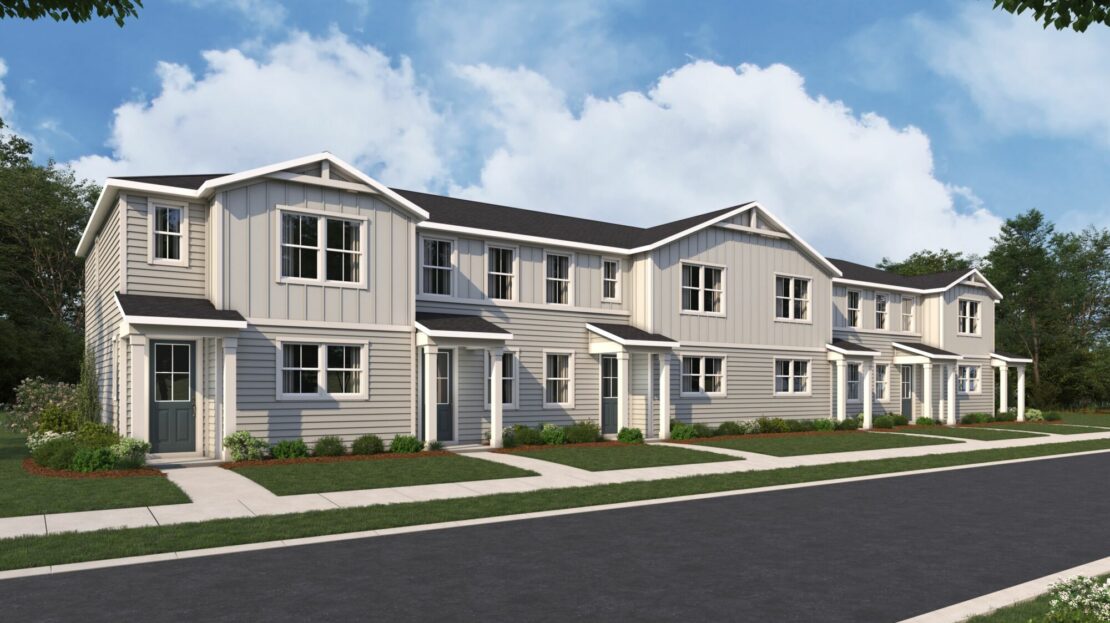 Carver Exterior floorplan RiverTown - Meadows