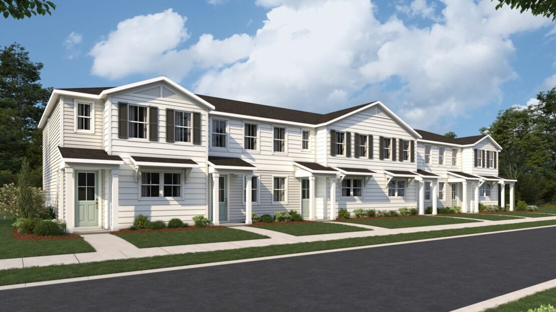 Carver Townhome floorplan RiverTown - Meadows