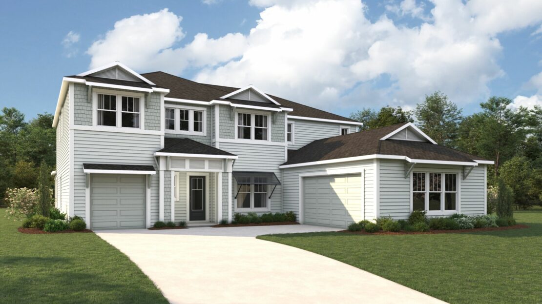 Sapphire Exterior floorplan RiverTown - Settlement