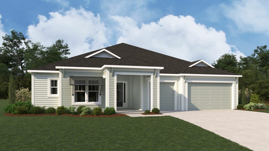 Topaz Exterior floorplan RiverTown - Springs