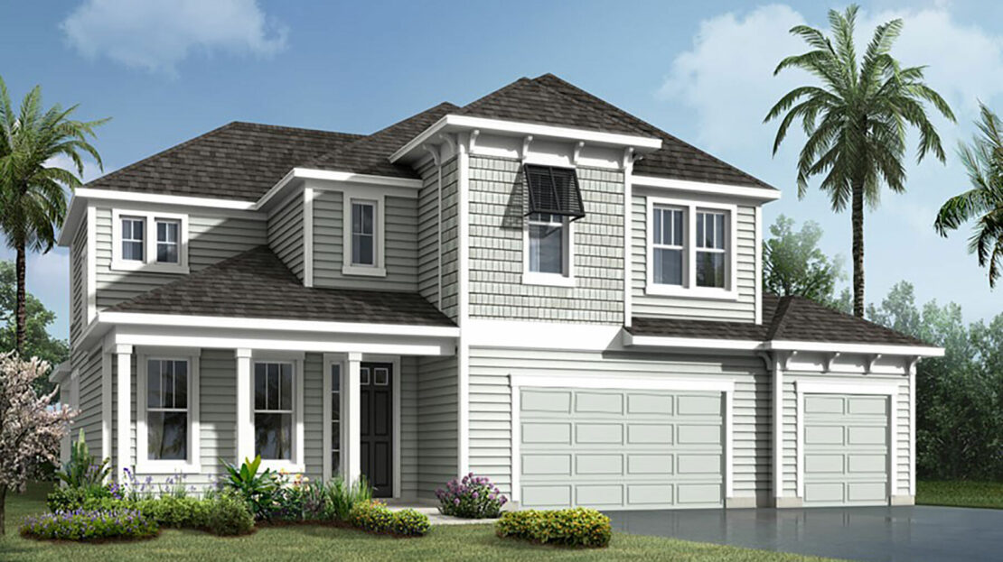 Verona Exterior floorplan RiverTown - Arbors West