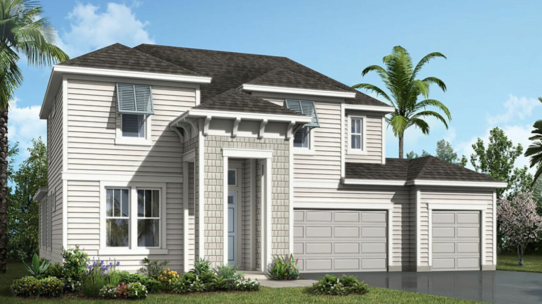 Wales Exterior floorplan RiverTown - Arbors West