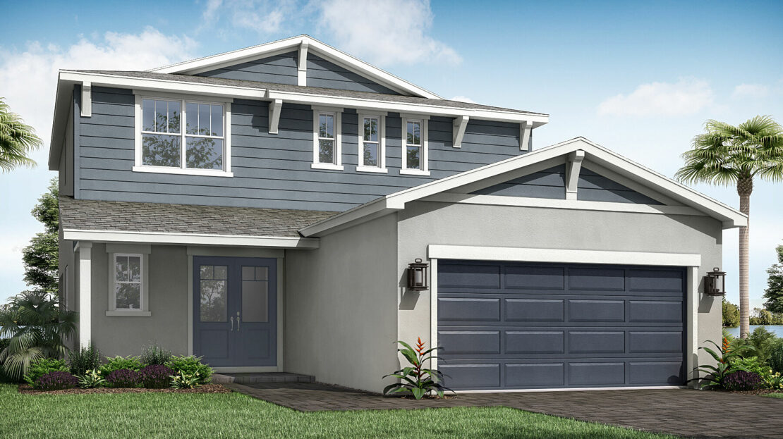 Yarrow Exterior floorplan Tradition - Kenley