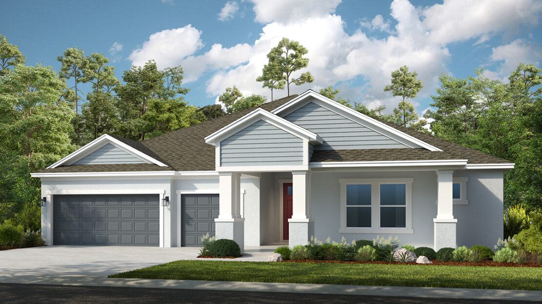 Sunset Exterior floorplan