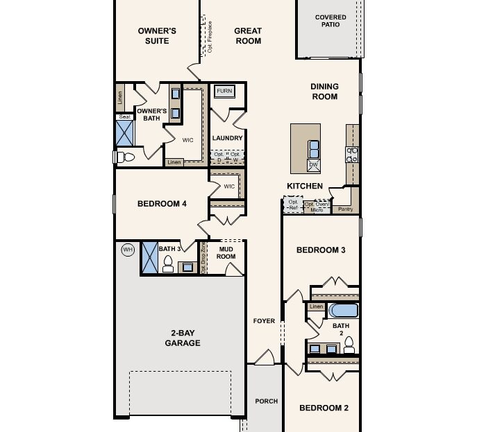 Coronado Single Family floorplan