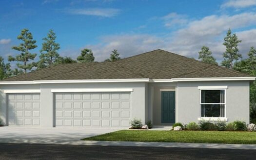 Cypress Exterior floorplan