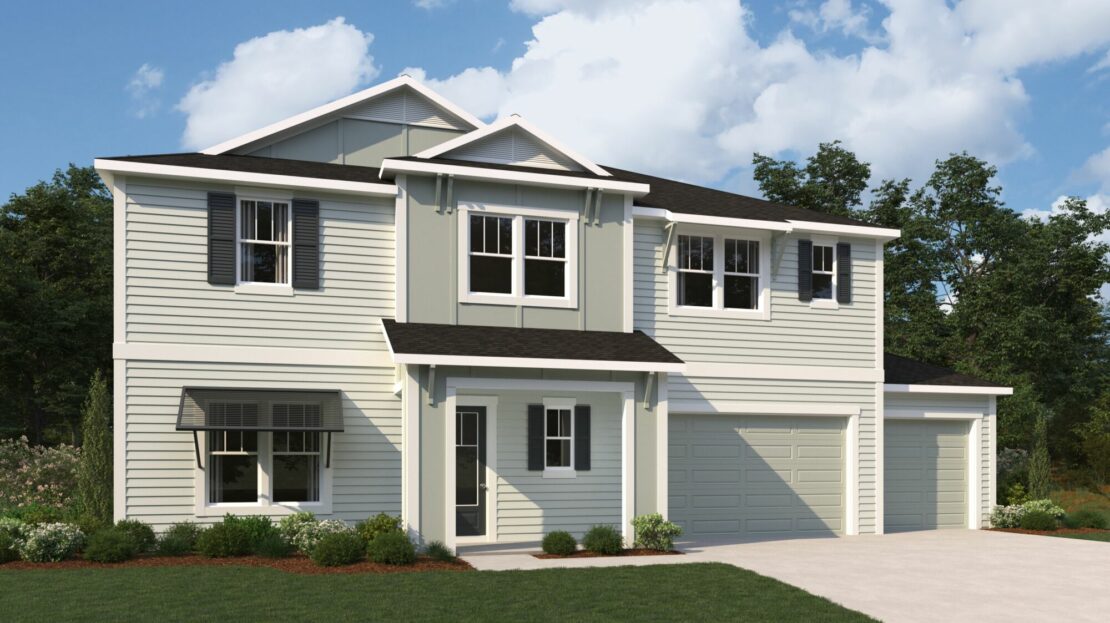 Ruby Exterior floorplan RiverTown - Springs