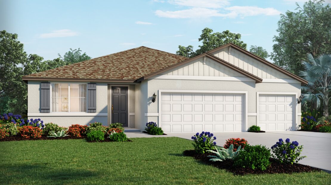 Jasmine single-family floorplan