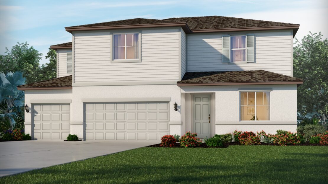 Zander Exterior floorplan