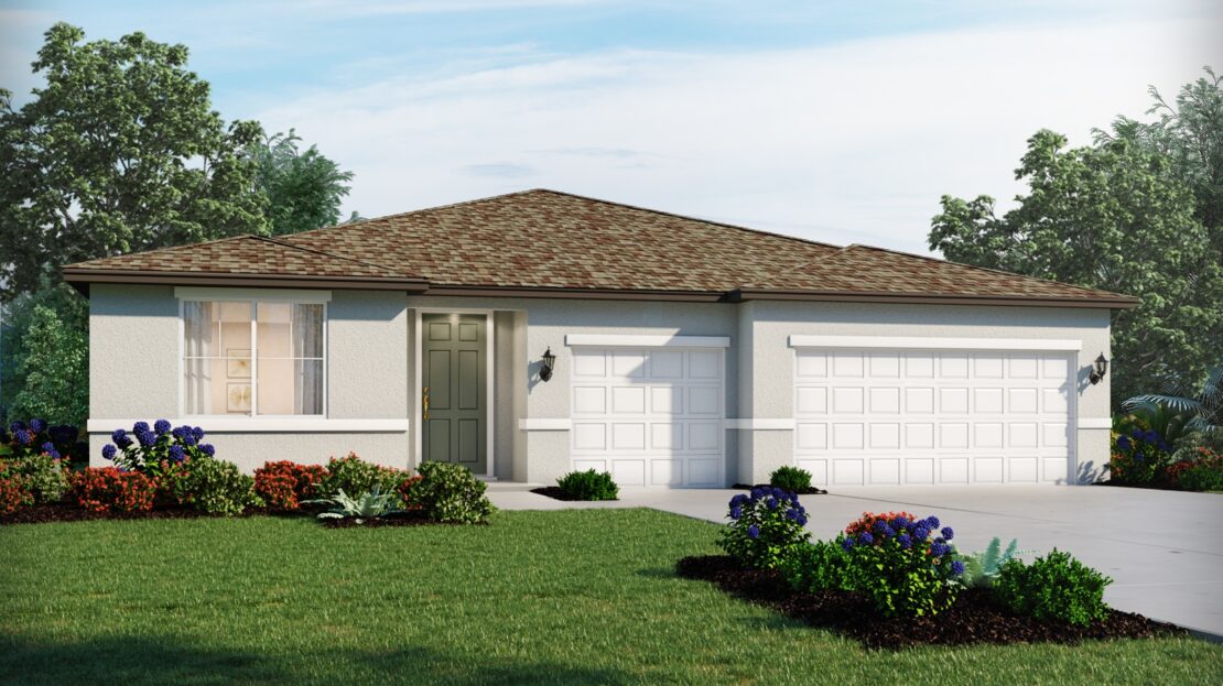 Oakhurst Exterior floorplan