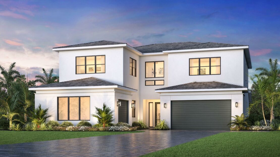 Lagoon Model at Layton Pointe Delray Beach FL