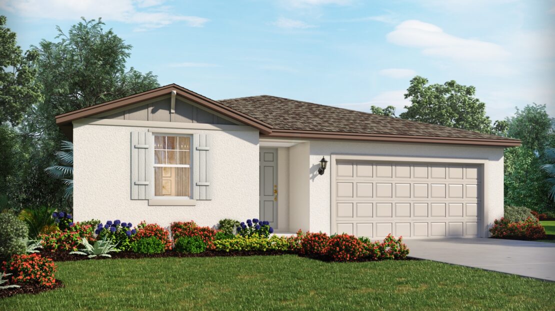 Hibiscus single-family floorplan