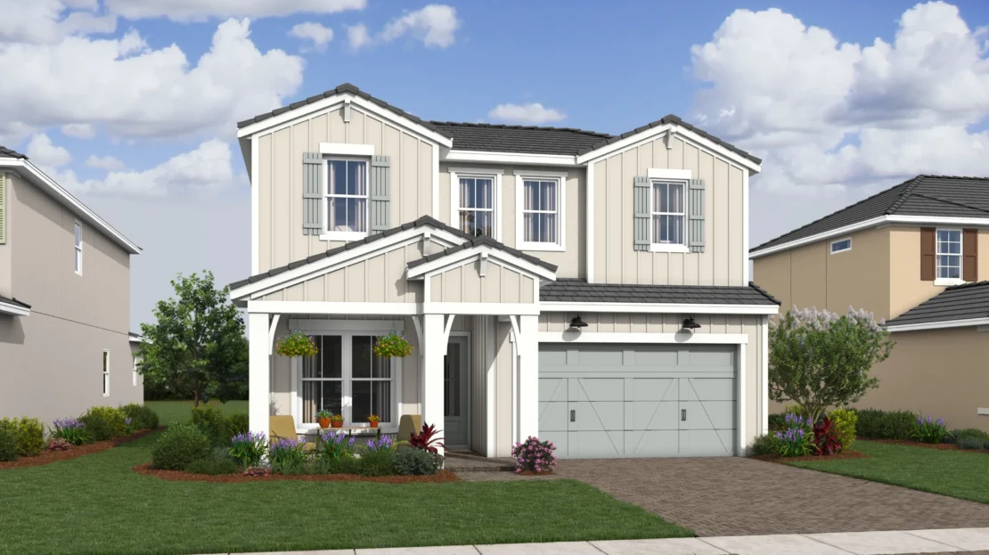 Evora II Exterior floorplan