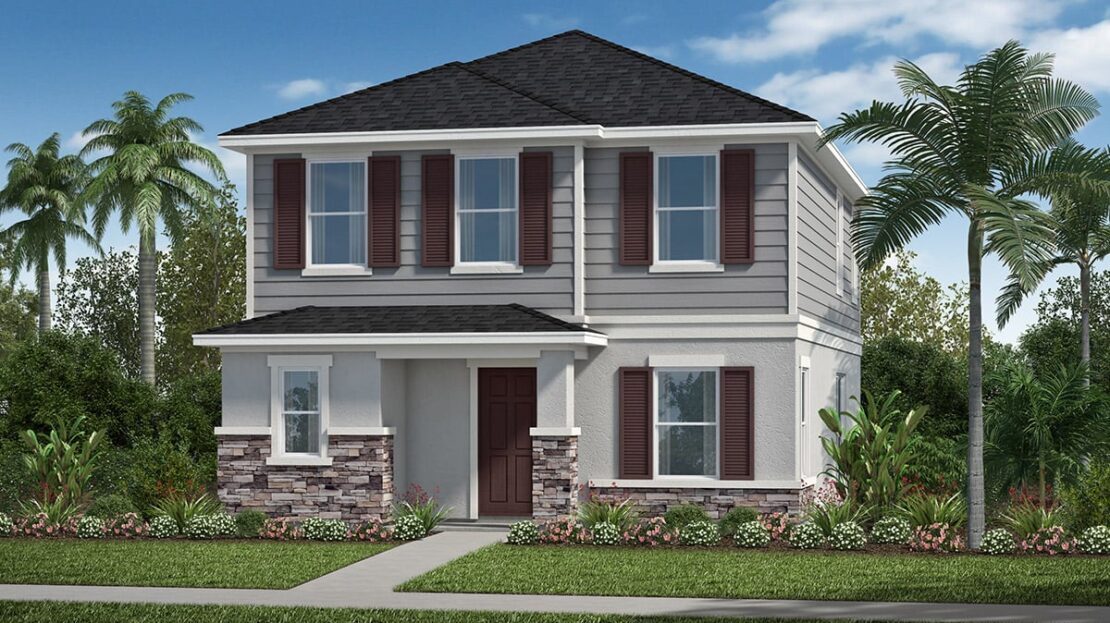 Plan 1852 Model at Canoe Creek Reserve I by KB Home