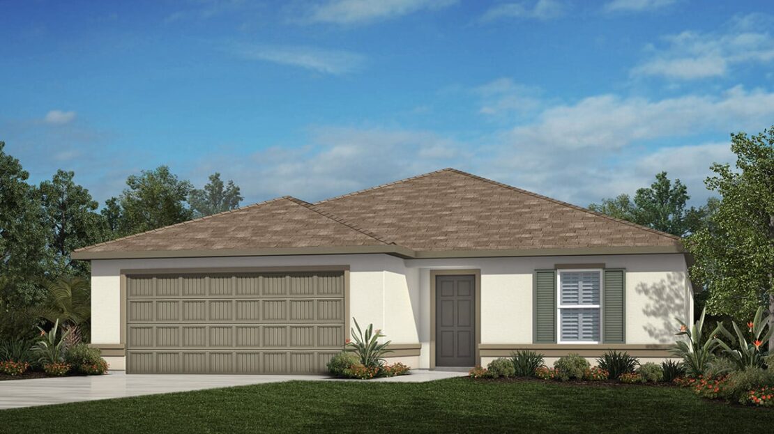 Plan 2333 Modeled Model at Creekside at Rutland Ranch in Parrish