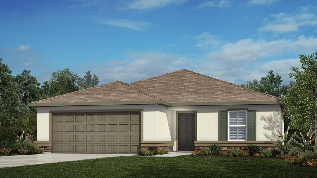 Plan 2333 Modeled Model at Creekside at Rutland Ranch by KB Home