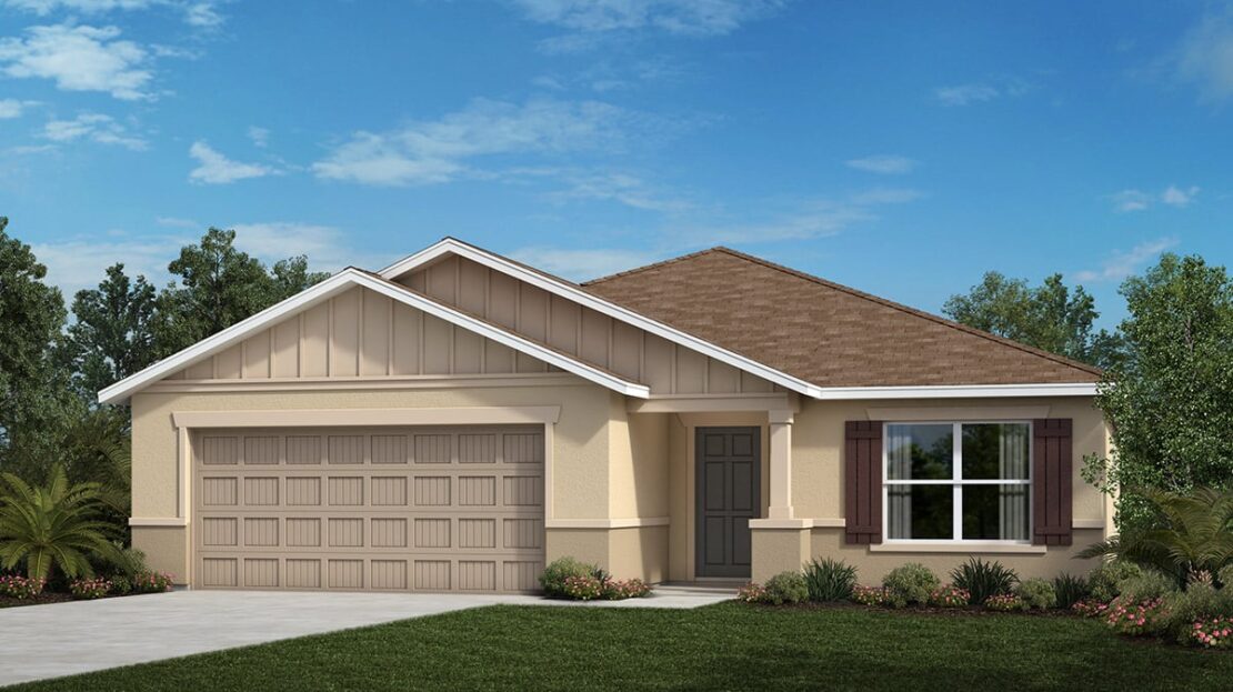 Plan 2333 Modeled Model at Creekside at Rutland Ranch