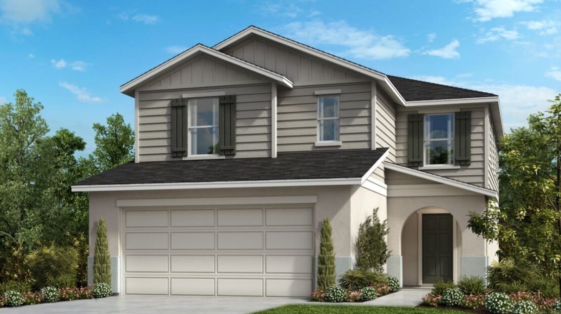 Plan 2385 Modeled Model at Naples Village at Verona I New Construction