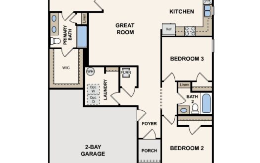 Beaumont Single Family floorplan