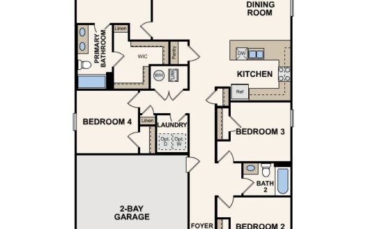 Cabot Single Family floorplan