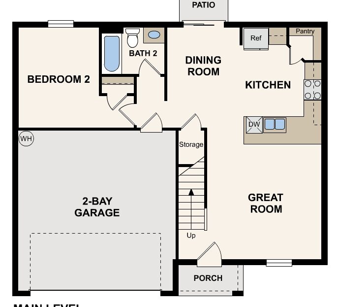 Cambria Single Family floorplan