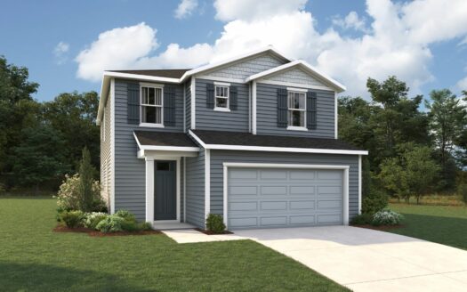 Riley Exterior floorplan Rainwood