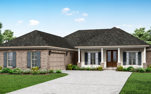 The Pecan Exterior floorplan