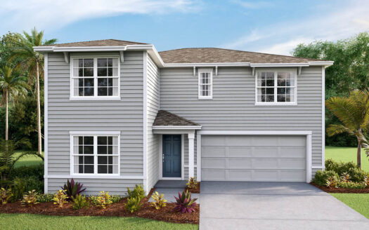 Ensley Exterior floorplan