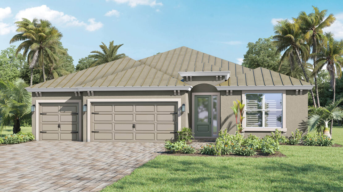 Redbud Exterior floorplan