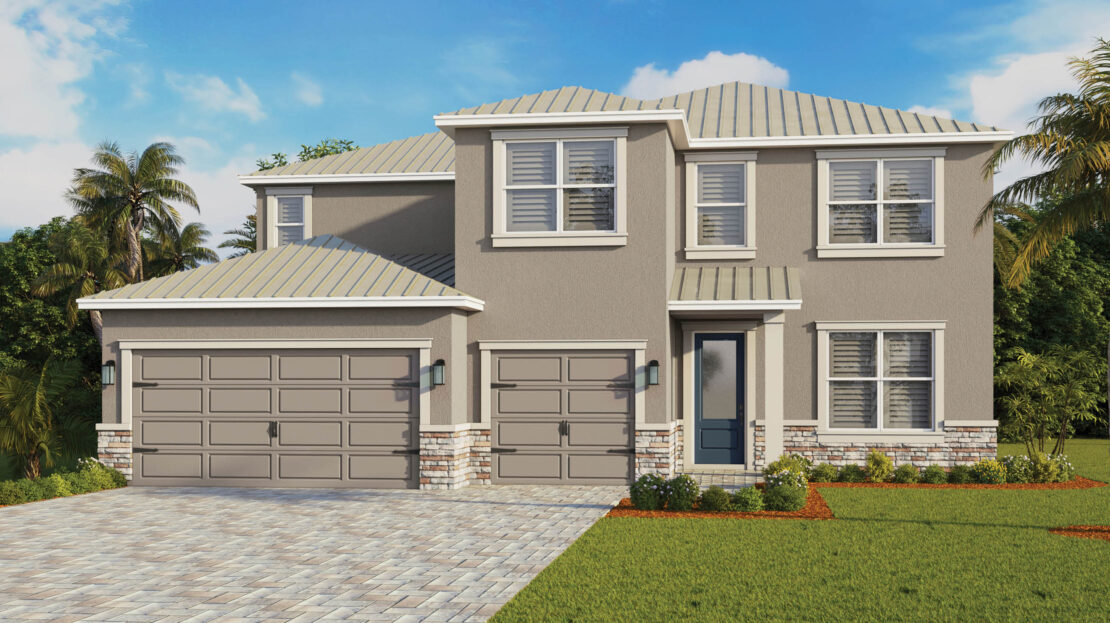 Jordyn II Exterior floorplan
