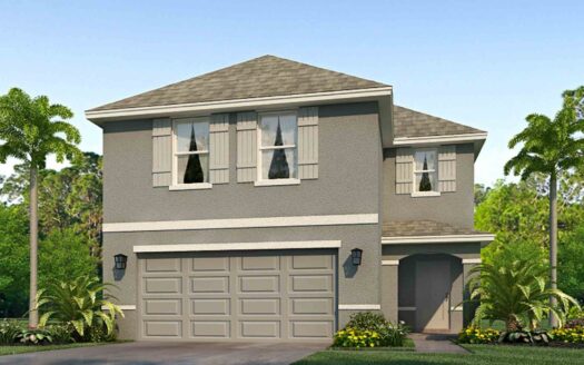 Elston Exterior floorplan