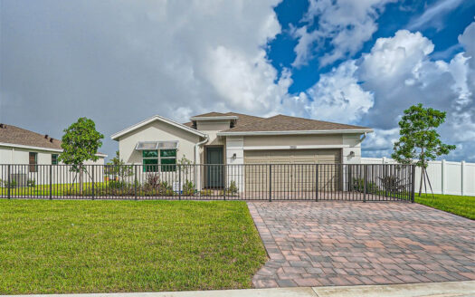 Delray Exterior floorplan