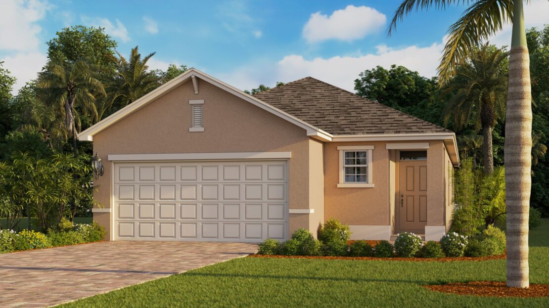 Allex Exterior floorplan