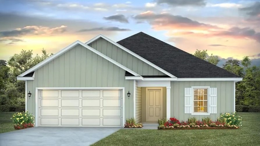 The Walker Exterior floorplan