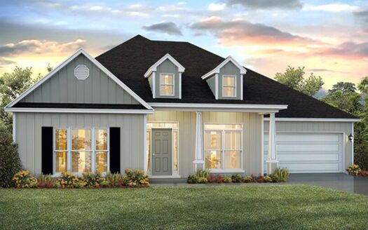 The Mckenzie Exterior floorplan