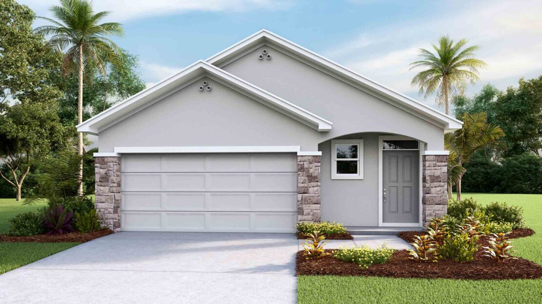Allex II Exterior floorplan