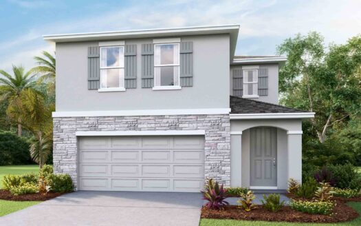 Elston II Exterior floorplan