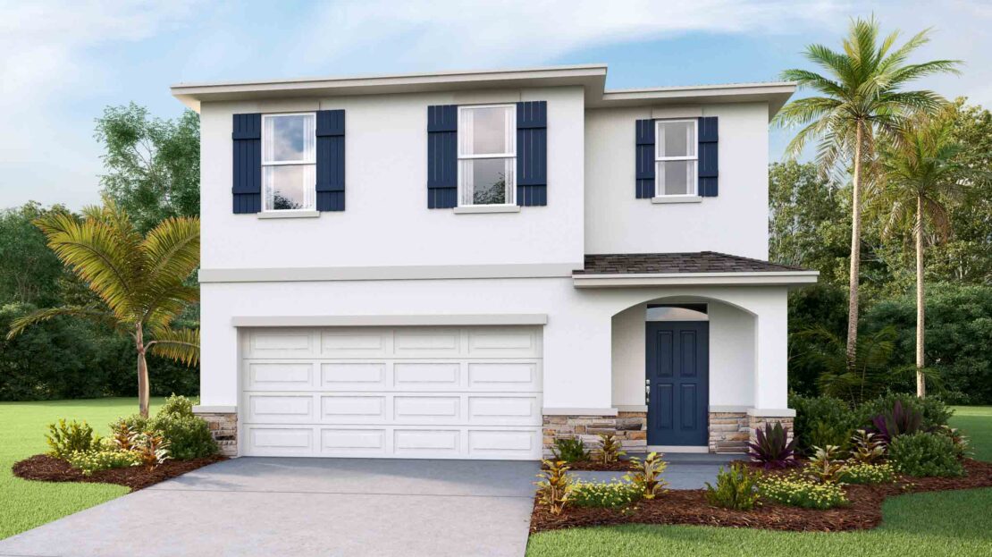 Robie II Exterior floorplan