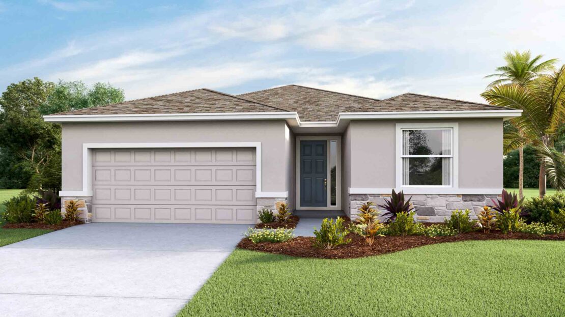 Lantana Exterior floorplan