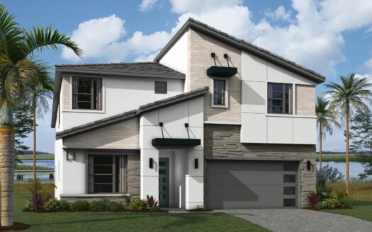 Miro Exterior floorplan Celebration - Island Village