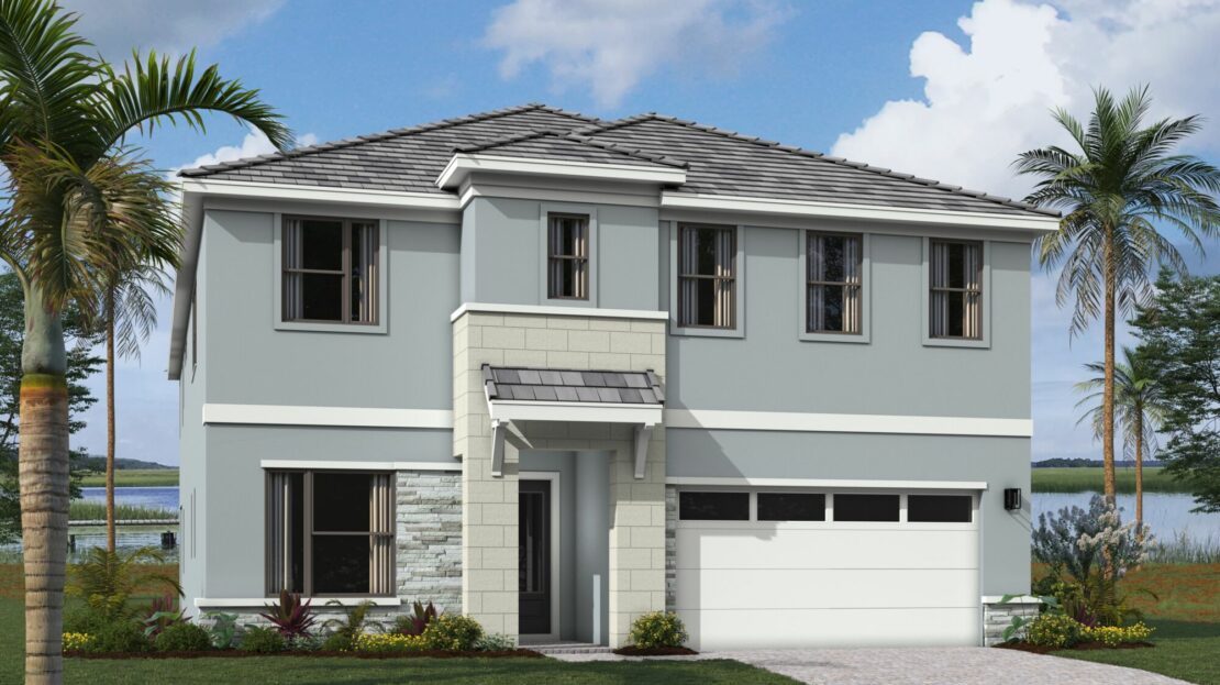 Miro Single Family floorplan Celebration - Island Village