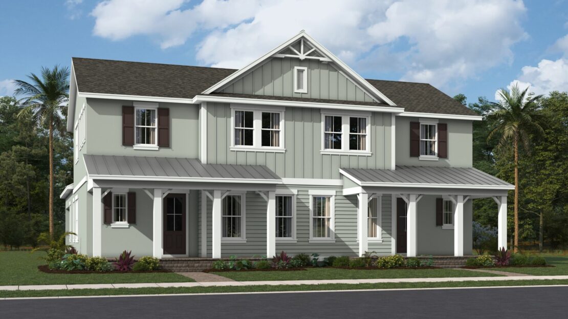 Felicia Townhome floorplan Newfield - Rosette Park Townhomes and Villas