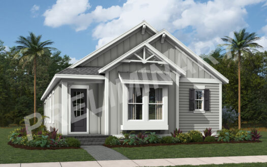 Monarch Exterior floorplan Newfield - Rosette Park