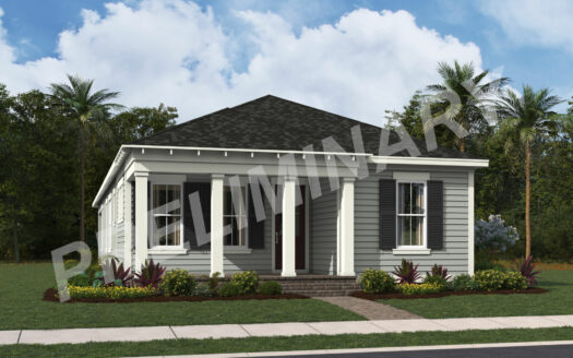 Crown Exterior floorplan Newfield - Rosette Park