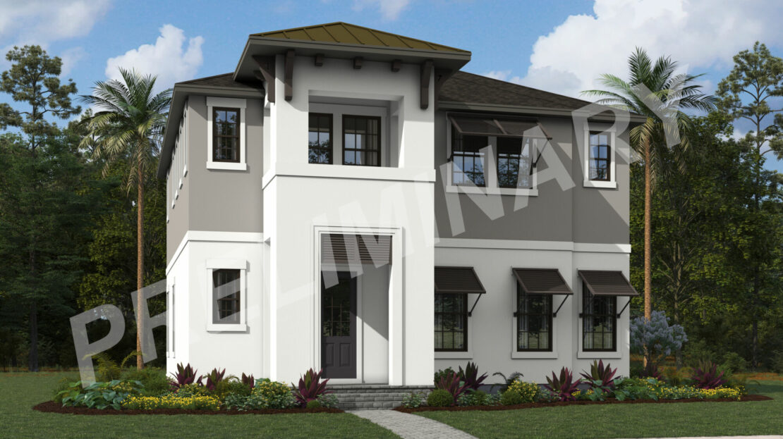 Ballade Exterior floorplan Newfield - Rosette Park