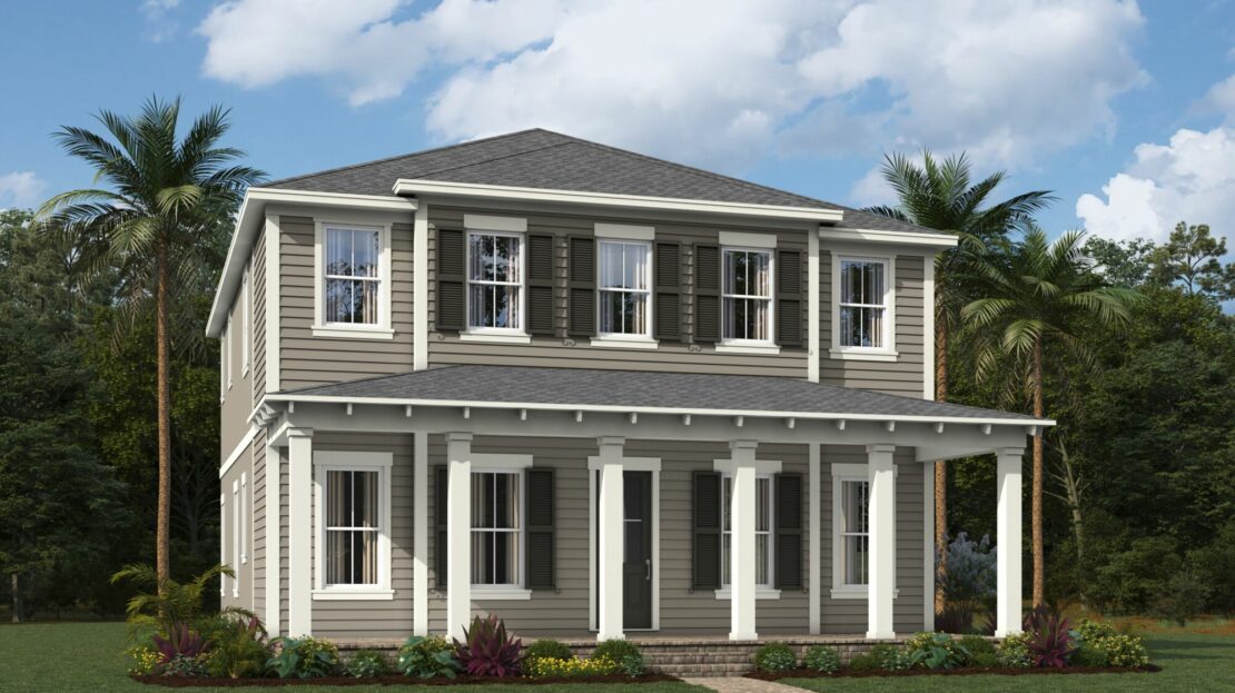 Gerbera Exterior floorplan Newfield - Rosette Park