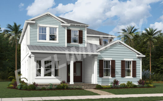 Seaside Exterior floorplan Newfield - Rosette Park