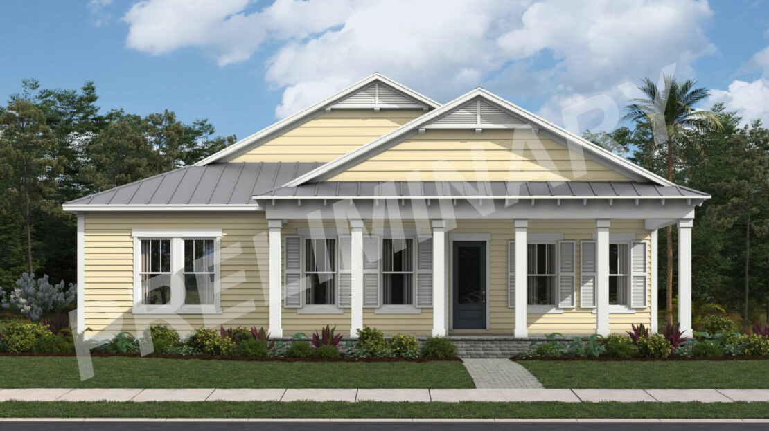 Garland Exterior floorplan Newfield - Rosette Park