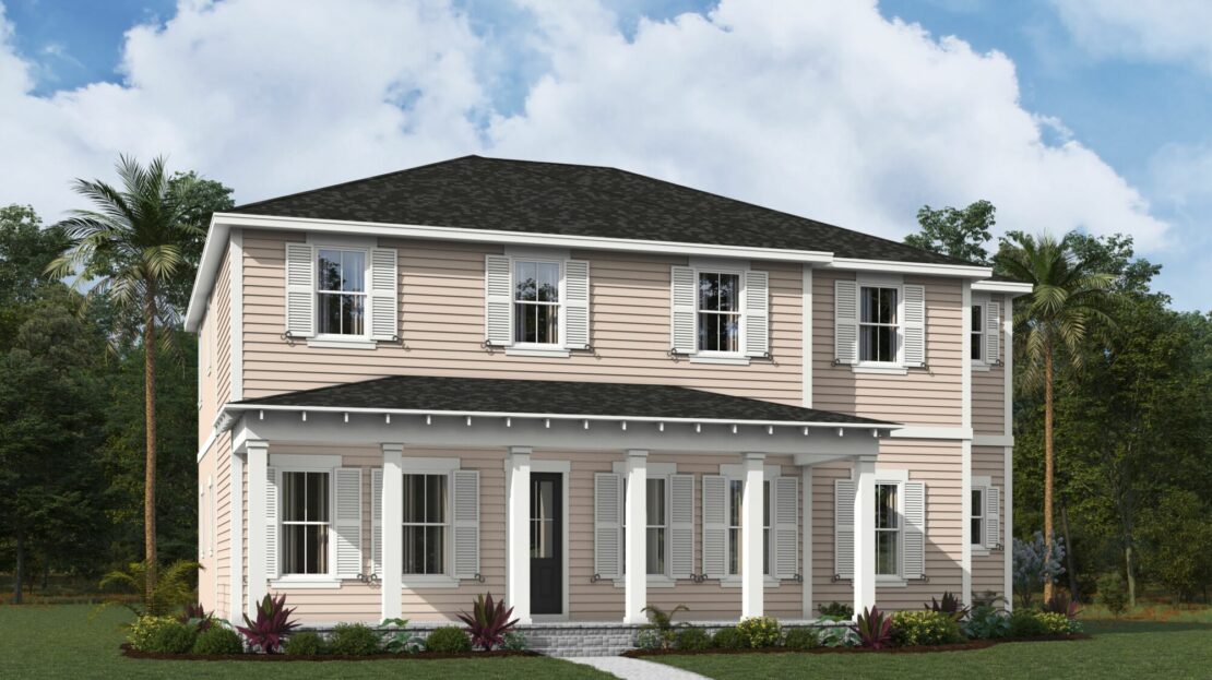 Cape Exterior floorplan Newfield - Rosette Park