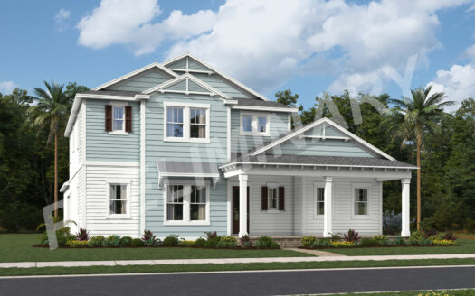 Montauk Exterior floorplan Newfield - Rosette Park